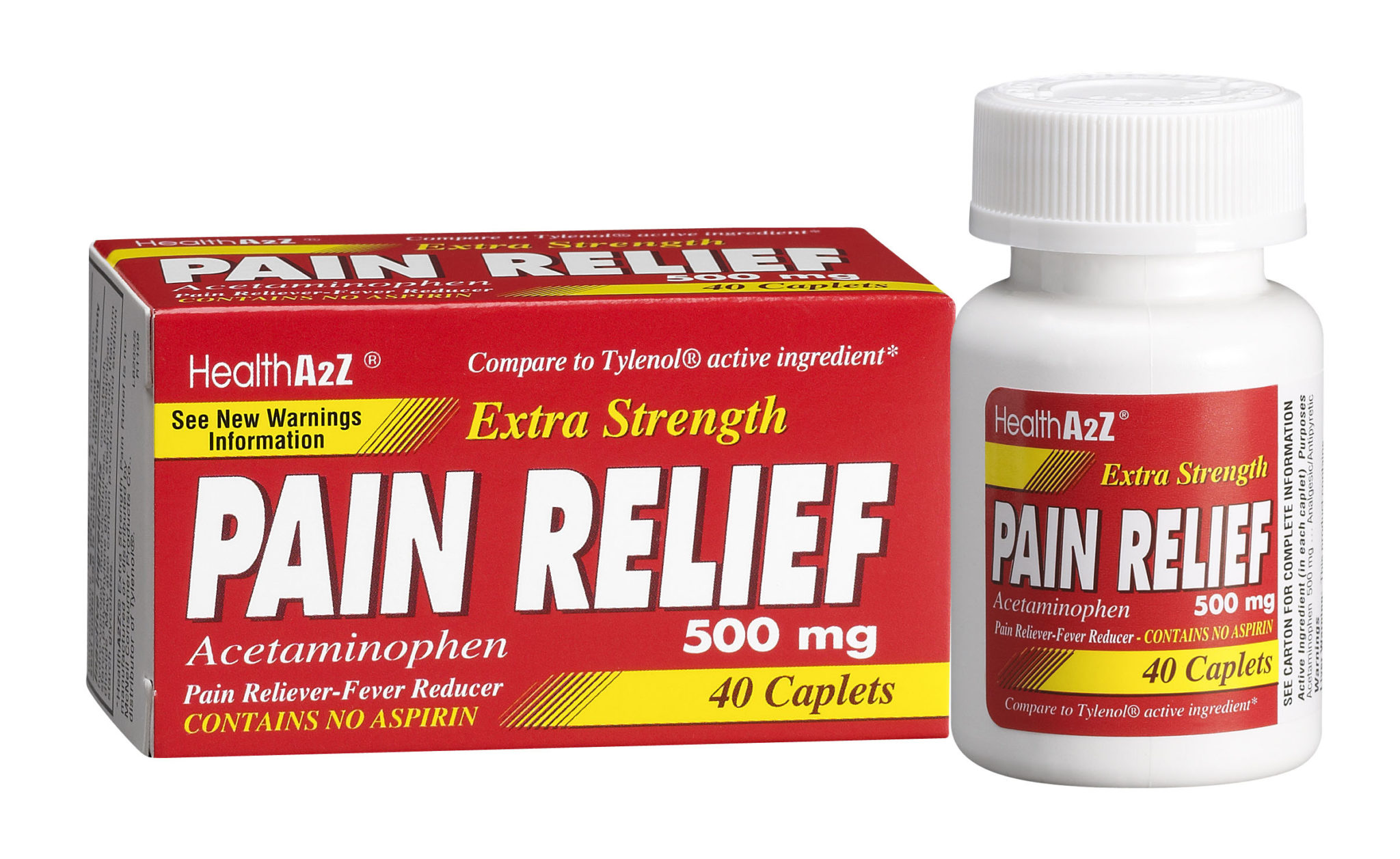 HealthA2Z Extra Strength Pain Relief Caplets
